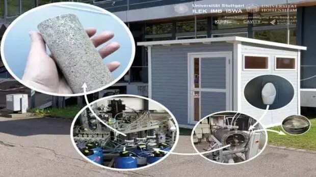 ساختمانهایی که از ادرار انسان ساخته میشود+ عکس