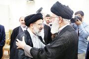 لحظاتی از دیدارهای شهید رئیسی با رهبر انقلاب +ویدیو