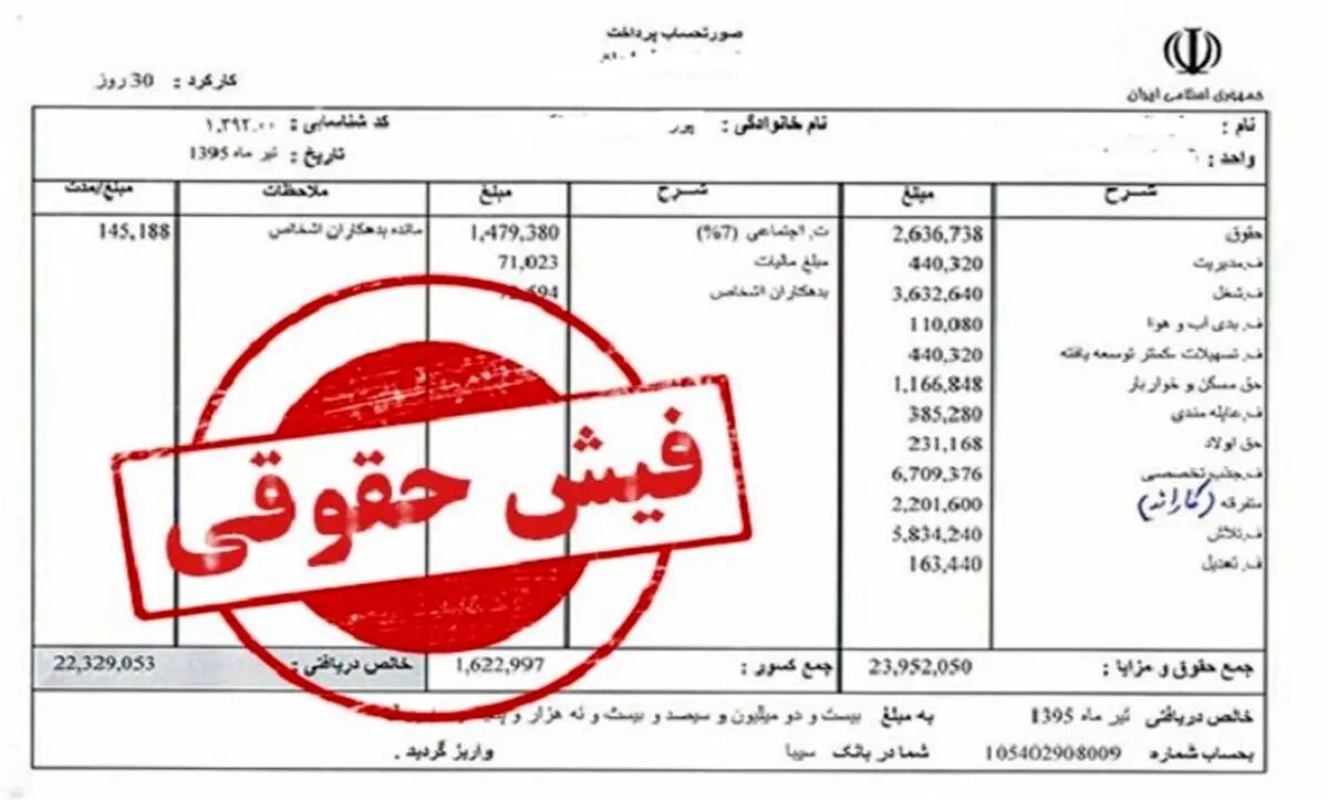 تاخیر در واریز حقوق خرداد ۱۴۰۴ بازنشستگان تامین اجتماعی؛ فیش حقوقی کی صادر می‌شود؟