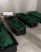 انتشار اولین عکس از پیکر فرماندهان نظامی ایران، سلامی، باقری و حاجی‌زاده