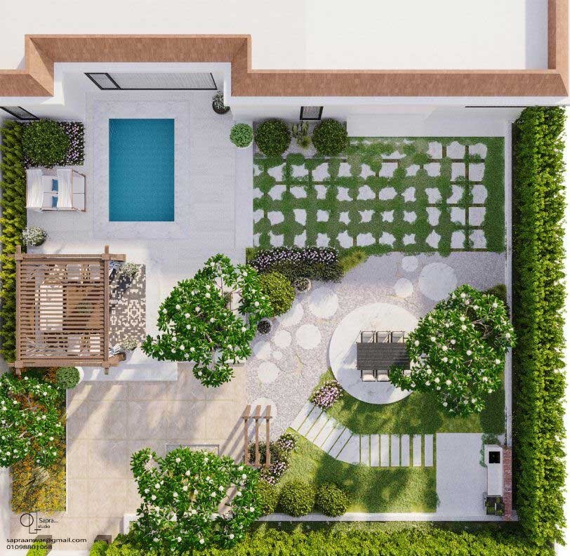 محوطهسازی اصولی در ویلا و حیاط منزل؛ راهی برای افزایش زیبایی و ارزش ملک