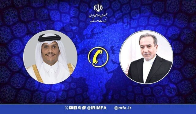 رایزنی وزیران خارجه ایران و قطر درباره بحران انسانی در غزه