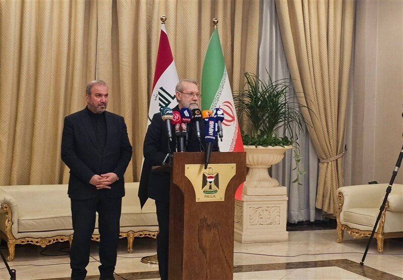لاریجانی:  ایران دوست هر دو کشور عراق و لبنان است و هم‌فکری دارد، اما دستوری نمی‌دهد