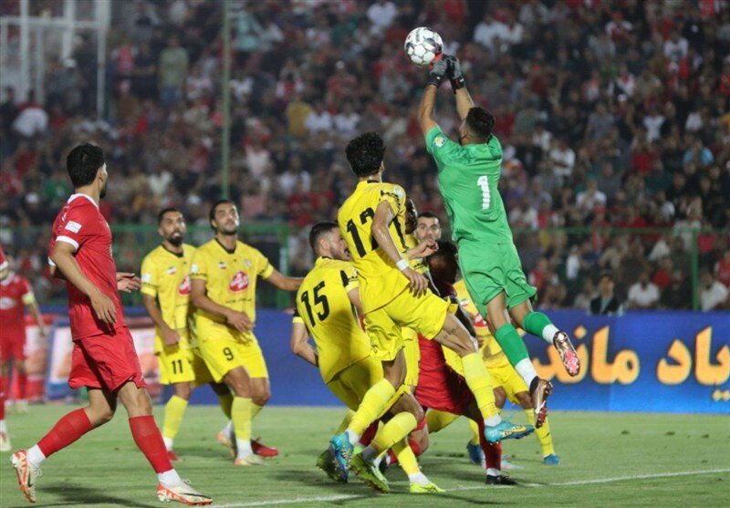 پرسپولیس ۱-۱ فجر سپاسی؛ سرخ‌ها ثانیه‌های آخر از شکست فرار کردند