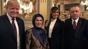 نگرانی‌های همسران دو رئیس‌جمهور؛ امینه اردوغان برای ملانیا ترامپ نامه نوشت!