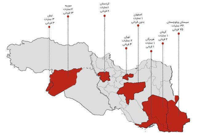 جزئیات قابل تامل گزارش سالانه تروریسم در ایران ۱۴۰۳ جزئیات قابل تامل گزارش سالانه تروریسم در ایران ۱۴۰۳