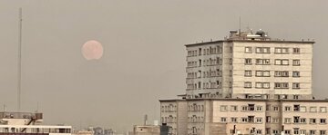 اولین تصویر از ماه خونین را ببینید