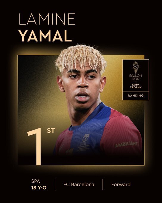 جنگ بارساییهای سابق و فعلی در پاریس؛ عثمان دمبله برنده توپ طلا شد