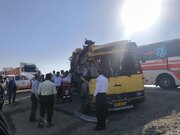 سومین دانشجوی تصادف اتوبوس سرخه جان باخت
