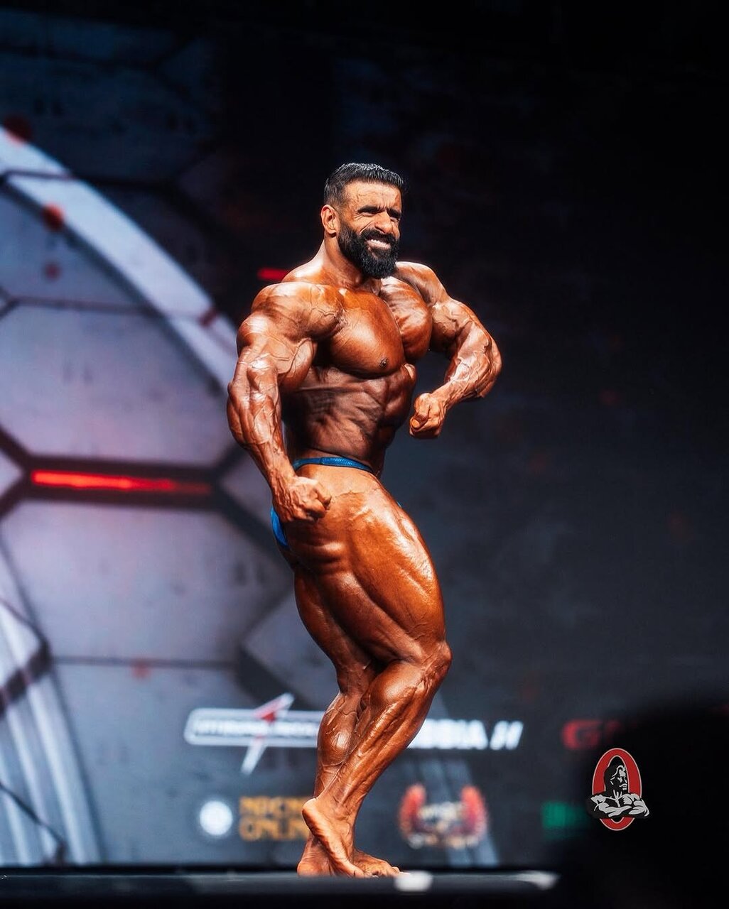 خروش گرگ ایرانی در مسترالمپیا ۲۰۲۵ را ببینید