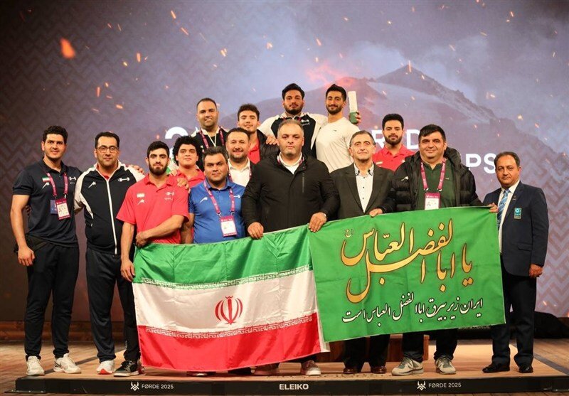 تیم ملی وزنه‌برداری ایران پس از ۸ سال قهرمان جهان شد +عکس