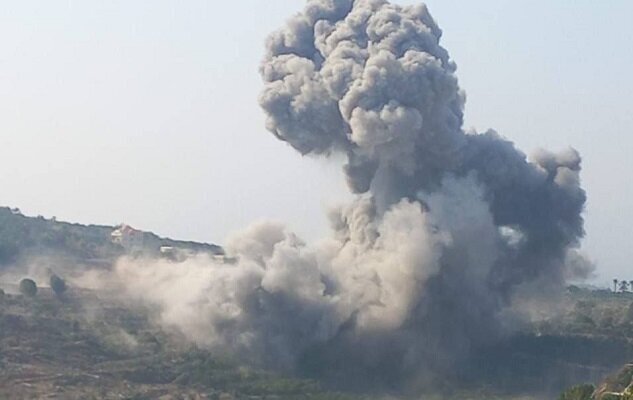 اسرائیل دوباره به لبنان حمله کرد +عکس