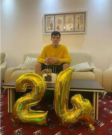 عکس جشن تولد ساده صابر کاظمی منتشر شد