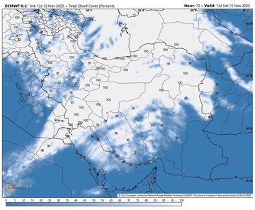 خبر خوش هواشناسی: بالاخره بارش‌های پاییزی از راه رسیدند +نقشه