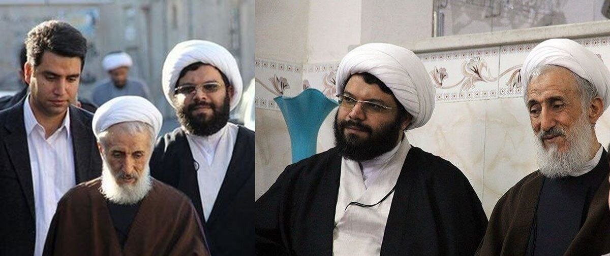 عکس| کاظم صدیقی کنار پسرش که امروز بر اثر سکته فوت کرد