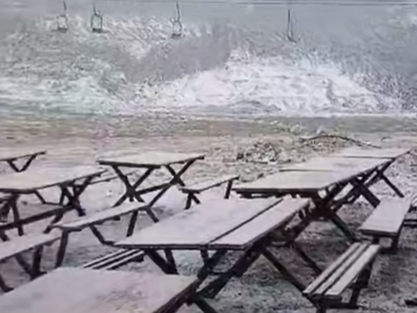 دانه‌های برف بالاخره به تهران رسید +ویدیو