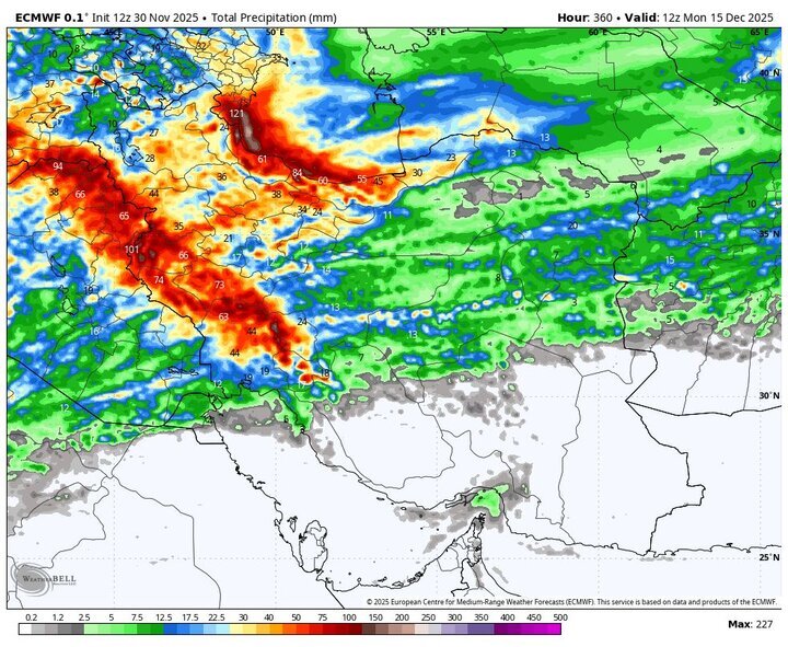نقشه هواشناسی