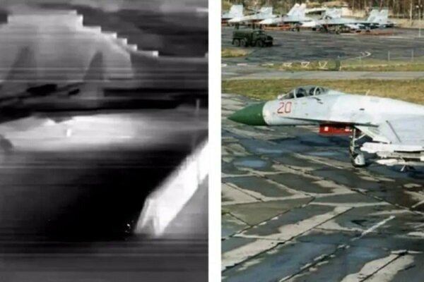 اوکراین به یک فرودگاه نظامی حمله کرد