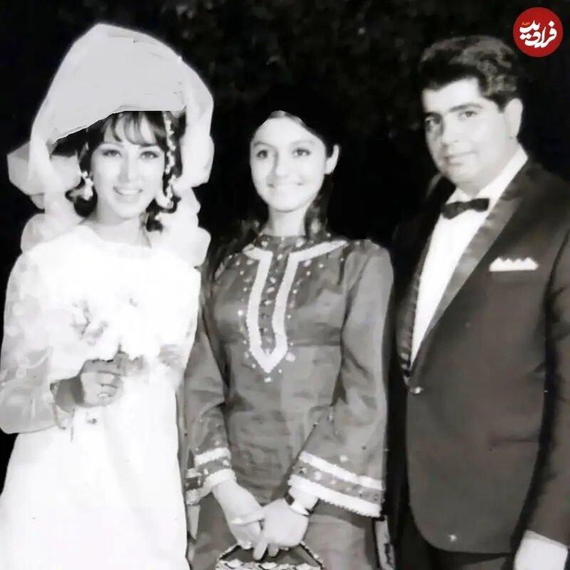 عکس دیده‌نشده گوگوش در عروسی پدر مادر «رزیتا غفاری»