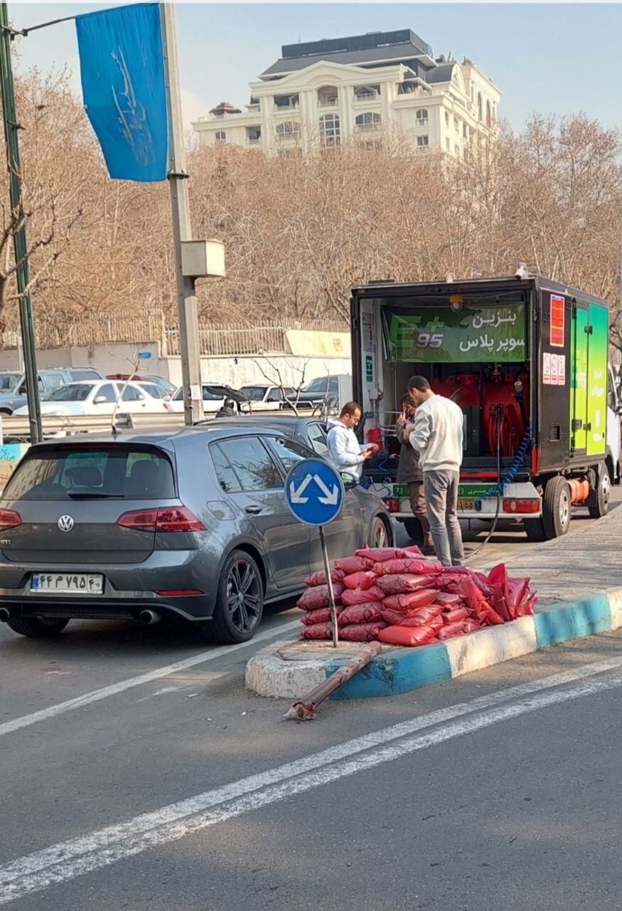 فروش بنزین سوپر وارداتی در خیابان‌های تهران آغاز شد +قیمت