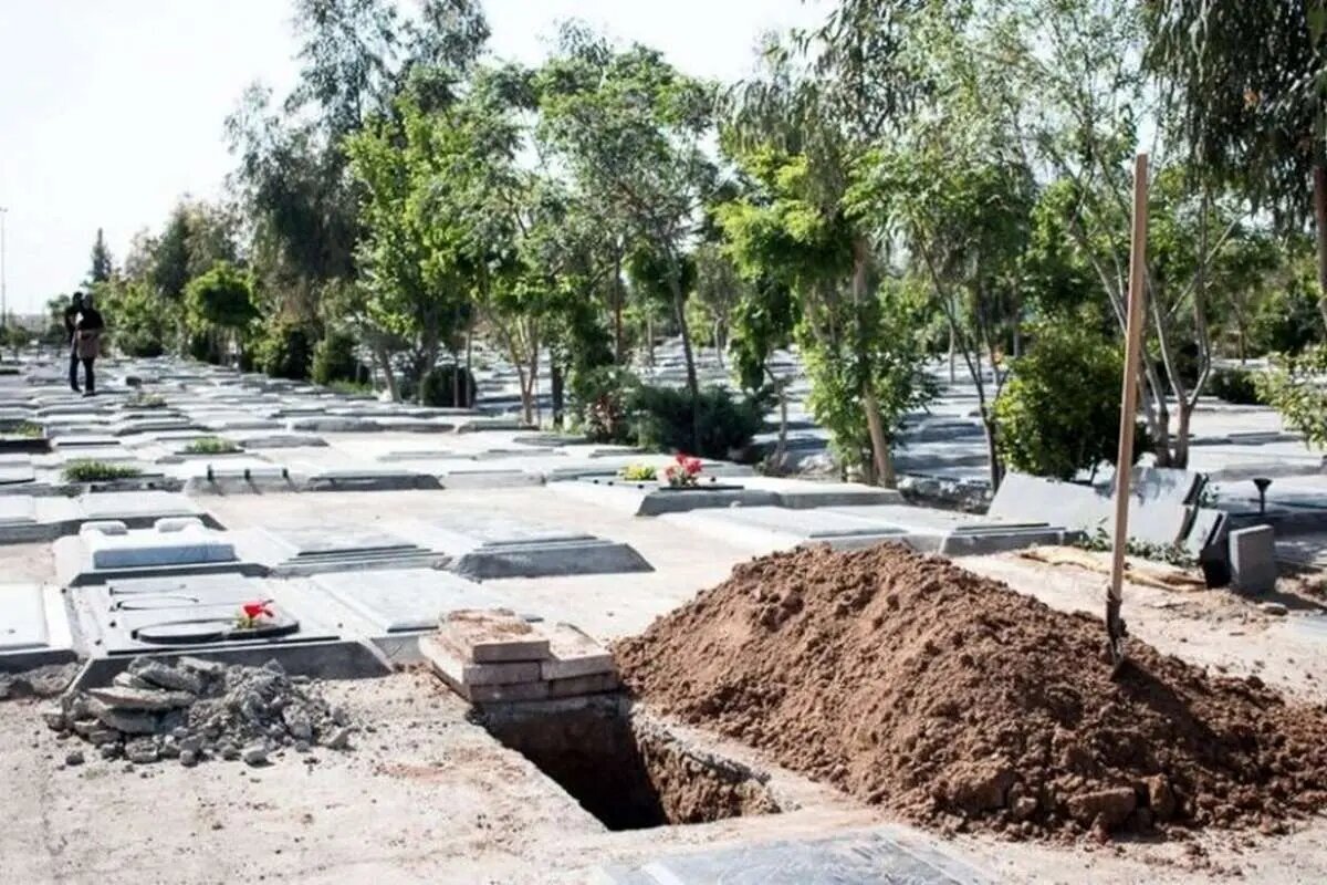 بهشت زهرا حالا آرامگاه بدن‌های بازمانده از مصیبتی که از یاد مردم نخواهد رفت