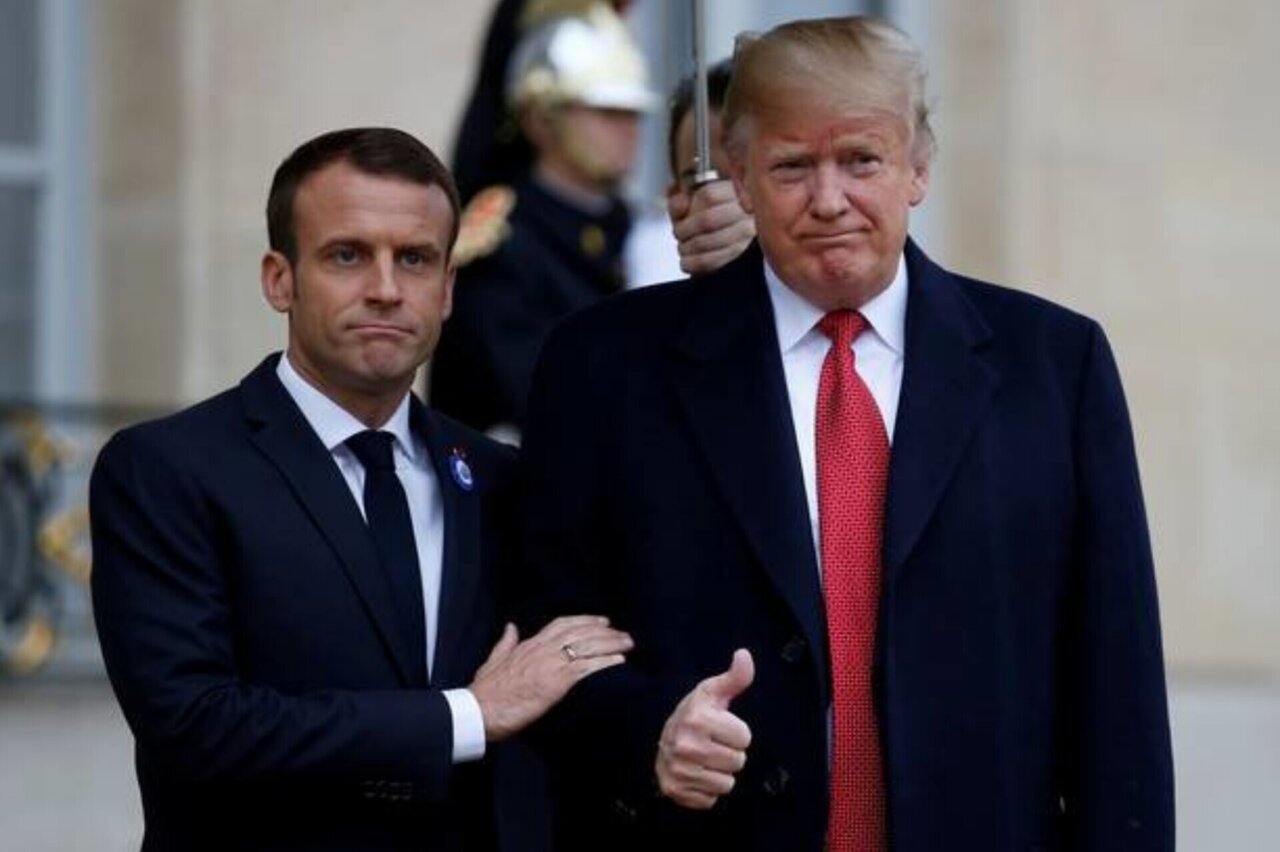 ترامپ: هیچ‌کس مکرون را نمی‌خواهد، او خیلی زود از سمت خود کنار خواهد رفت!