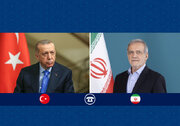 ویدیو| این مدل دست دادن اردوغان و پزشکیان سوژه شد!