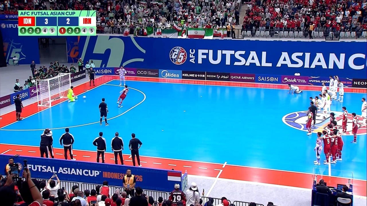 کامبک بزرگ ایران برابر اندونزی؛ تیم ملی فوتسال قهرمان آسیا شد