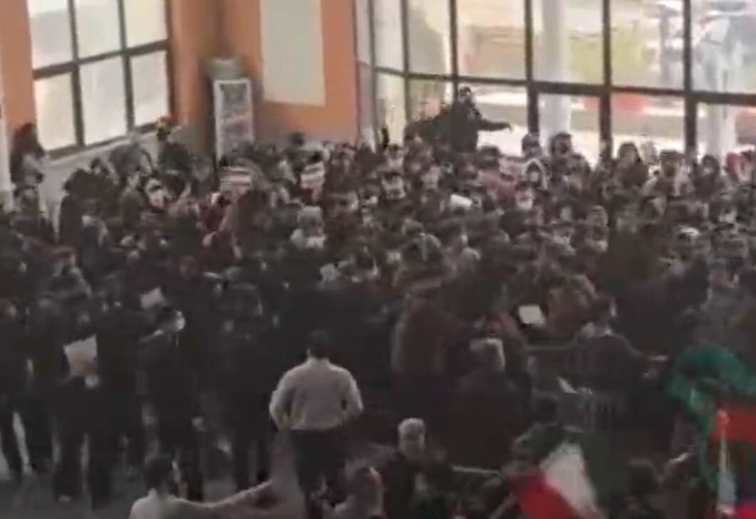 آشوب و درگیری در دانشگاه خواجه نصیرالدین طوسی +ویدیو