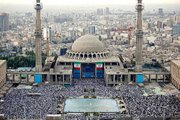 تندروها در مراسم امام شهید علیه پزشکیان شعار دادند +ویدیو