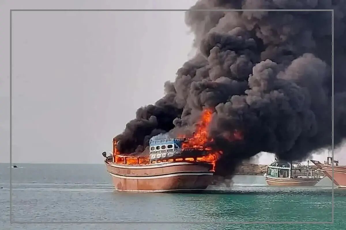 نابودی ۱۰۰ شناور در حمله آمریکا به بندر جاسک