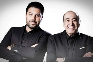 ویدیو| اشک‌های احسان خواجه‌امیری در مراسم بدرقه پدرش
