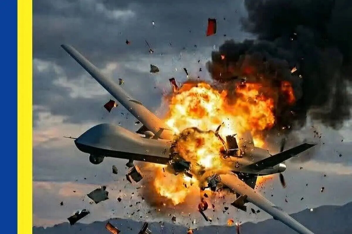 یک فروند پهپاد MQ۹ در آسمان هرمزگان منهدم شد