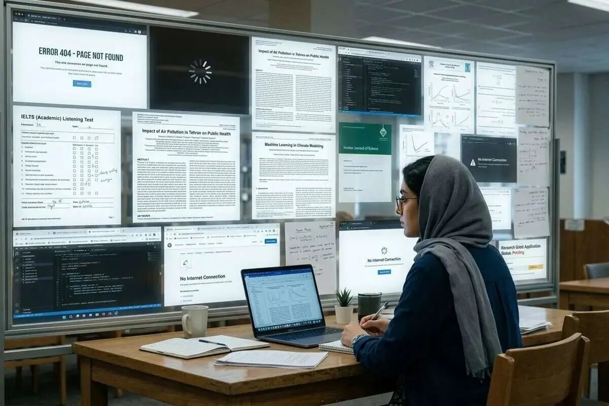 برگزاری آزمون‌های تافل و GRE رسماً در ایران متوقف شد