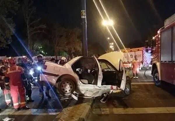 ویدیو| تصادف مرگبار با تجمع‌کنندگان مردمی در مشهد