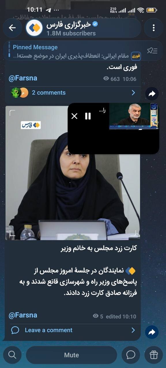 حمله به خانم وزیر ناکام ماند! +سند