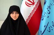 ویدیو| سخنرانی مهری طالبی همراه با شعار عزل پزشکیان!