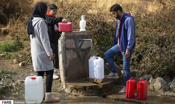 قطعی آب ۳۰ ساعته در کلانشهر جنوب ایران