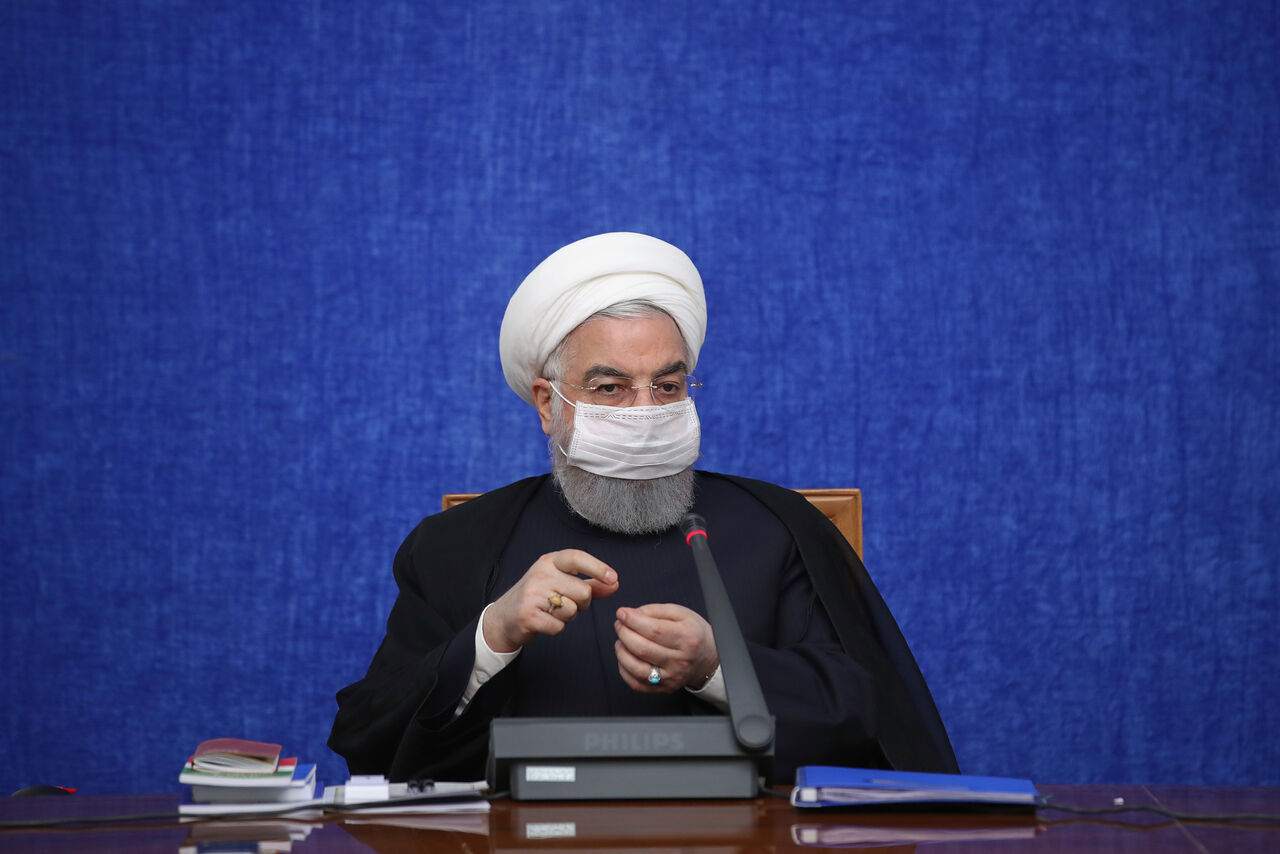 روحانی: دشمن میخواست به بهانه کرونا کشور را تعطیل کنیم روحانی: دشمن میخواست به بهانه کرونا کشور را تعطیل کنیم