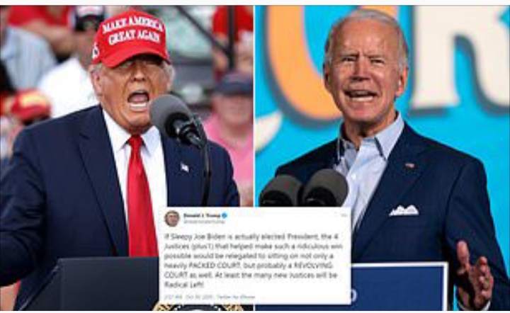 ترامپ از ترس باخت، دبه کرد