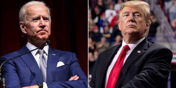 بایدن در دو ایالت کلیدی پیش افتاد