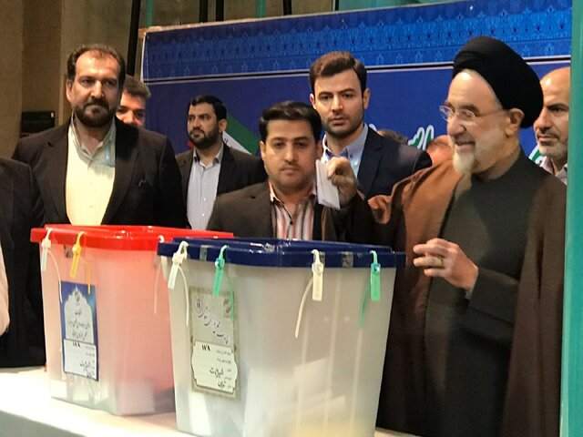 واکنش خاتمی به تحریم انتخابات 1400 واکنش خاتمی به تحریم انتخابات 1400