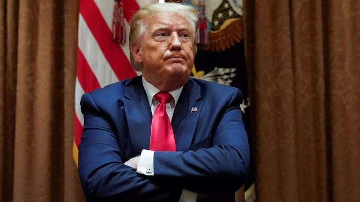 ترامپ : با راکت‌های ایرانی به سفارت ما حمله کردند