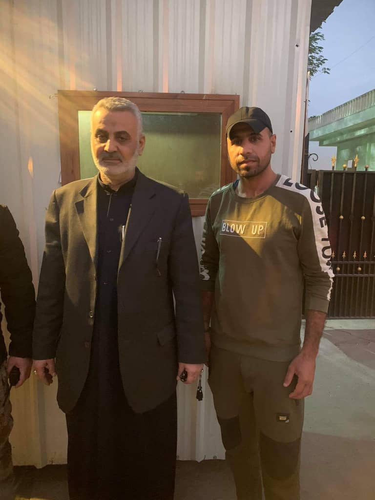 عکس: بدل حاج قاسم در عراق رویت شد! عکس: بدل حاج قاسم در عراق رویت شد!