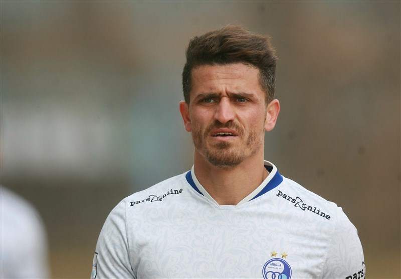 حضور غفوری در تمرین امروز استقلال