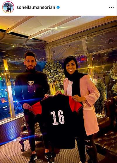 کنایه سهیلا منصوریان به باشگاه پرسپولیس کنایه سهیلا منصوریان به باشگاه پرسپولیس