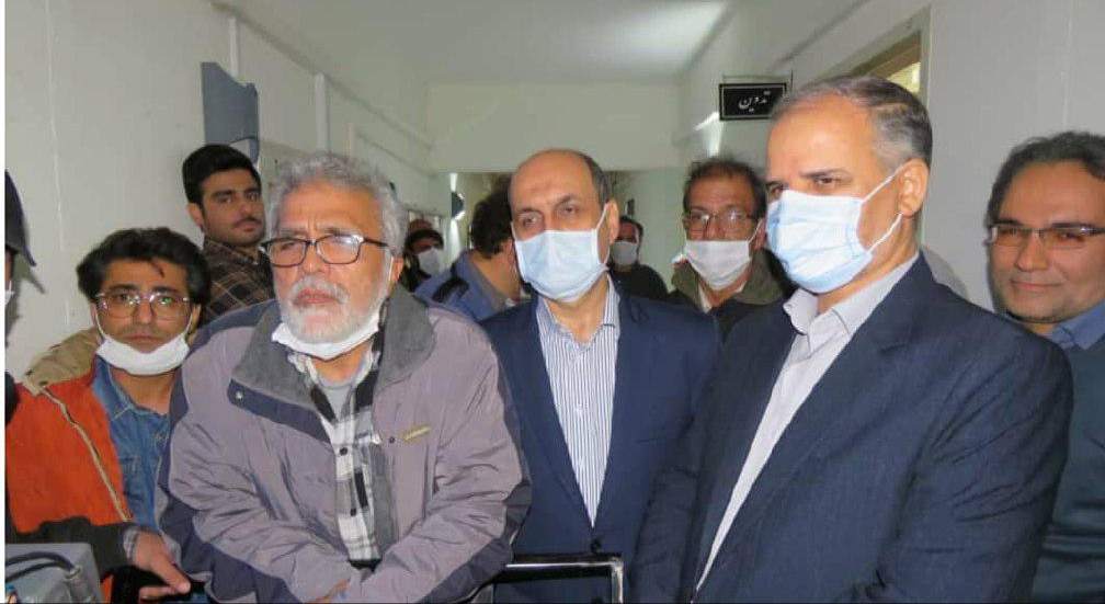 افخمی با ماسک دیده شد!