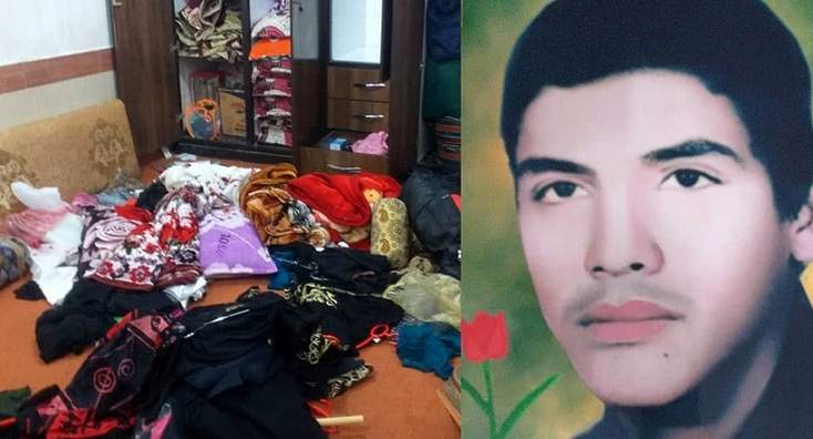 بریدن گوش مادر شهید در شوش