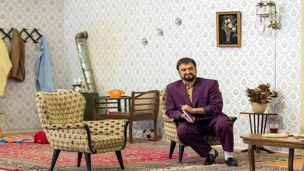تیپ جوانان دهه ۶۰ رامبد جوان در خندوانه +عکس تیپ جوانان دهه ۶۰ رامبد جوان در خندوانه +عکس