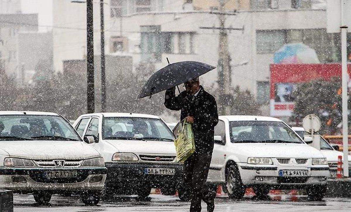 هواشناسی ایران دوشنبه ۱۸ بهمن: بارش برف و باران در برخی استانها هواشناسی ایران دوشنبه ۱۸ بهمن: بارش برف و باران در برخی استانها